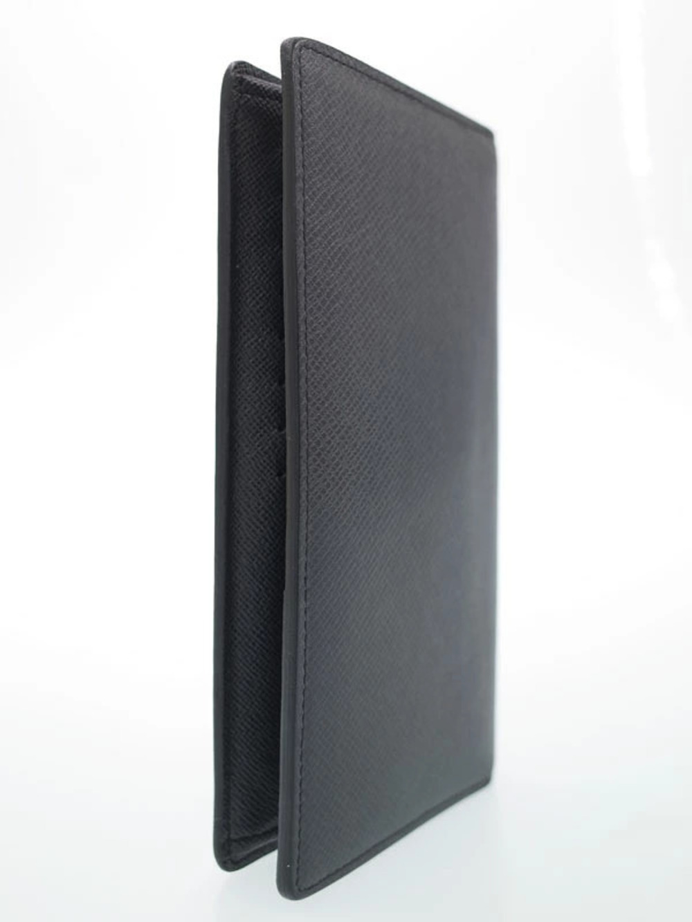 Louis Vuitton Wallet fold Portefeuille Long Brazza Bi Taiga Black